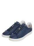 Hackett London Bond Minimal Leather Trainers
