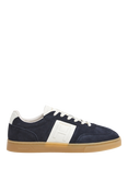 Hackett London Harper Heritage Suede Trainers, Navy