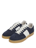 Hackett London Harper Heritage Suede Trainers, Navy