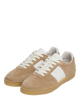 Hackett London Harper Heritage Suede Trainers, Sand Beige