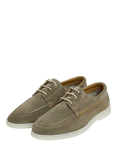 Hackett London Martin Suede Lace Up Boat Shoes