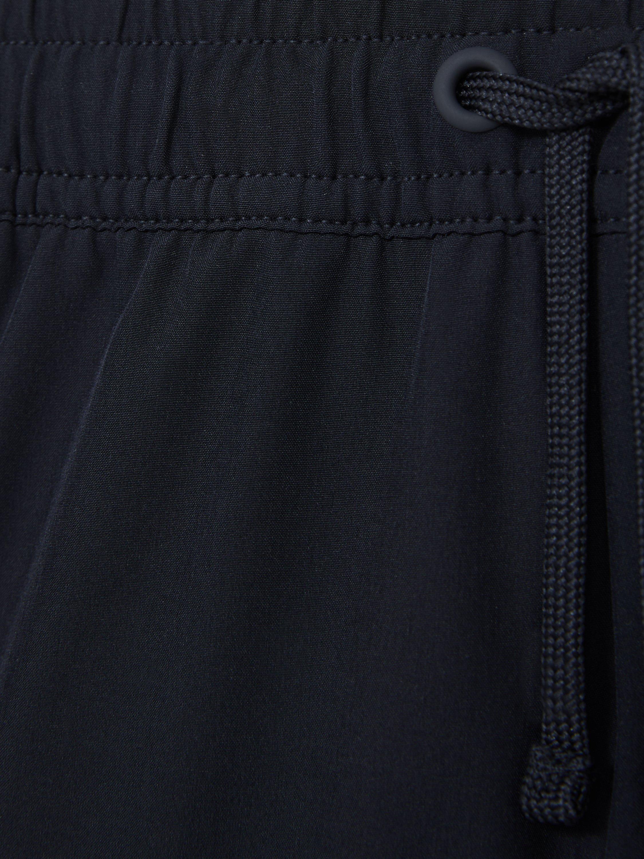 Product image 4 of 4, which shows Reiss Kids' Cliff Drawstring Swim Shorts, Navy, 3-4 years