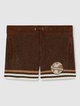 Reiss Kids' Pete Shorts, Brown