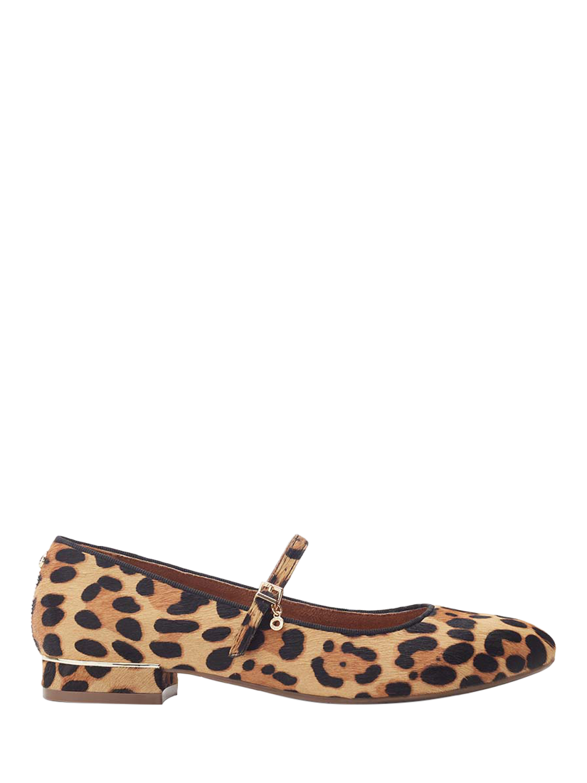 Product image 1 of 3, which shows Moda in Pelle Florentin Ponyhair Mary Jane Shoes, Multi, 3