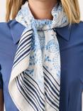 Part Two Loui Paisley Scarf, Blue/Multi