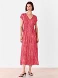 Whistles Zebra Texture Midi Dress