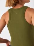 Whistles Ultimate Rib Scoop Neck Sleeveless Top