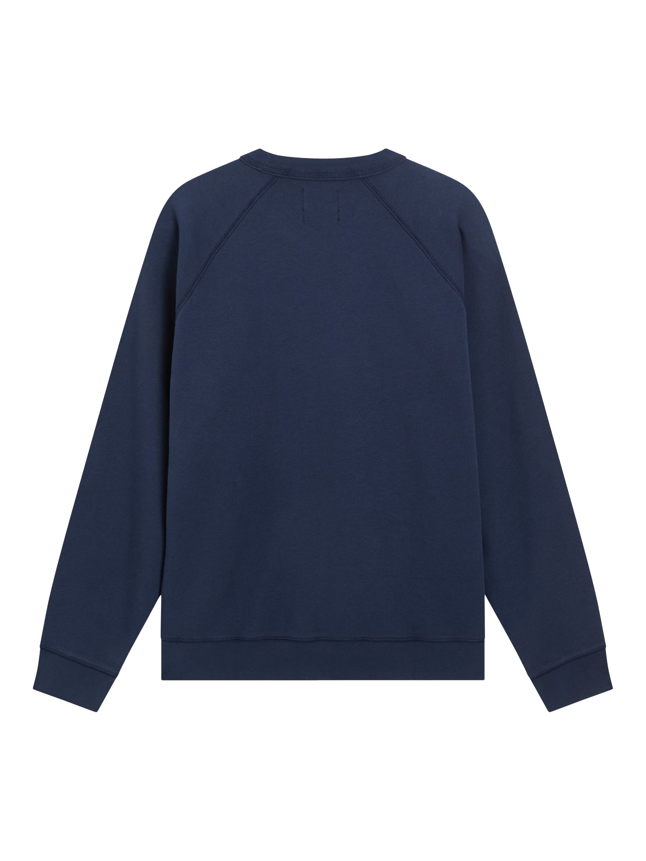 Product image 3 of 3, which shows Dockers Cotton Blend Crew Neck Sweatshirt, Blue, L