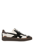 Sam Edelman Athlea Leather Animal Print Trainers