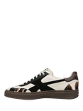 Sam Edelman Athlea Leather Animal Print Trainers