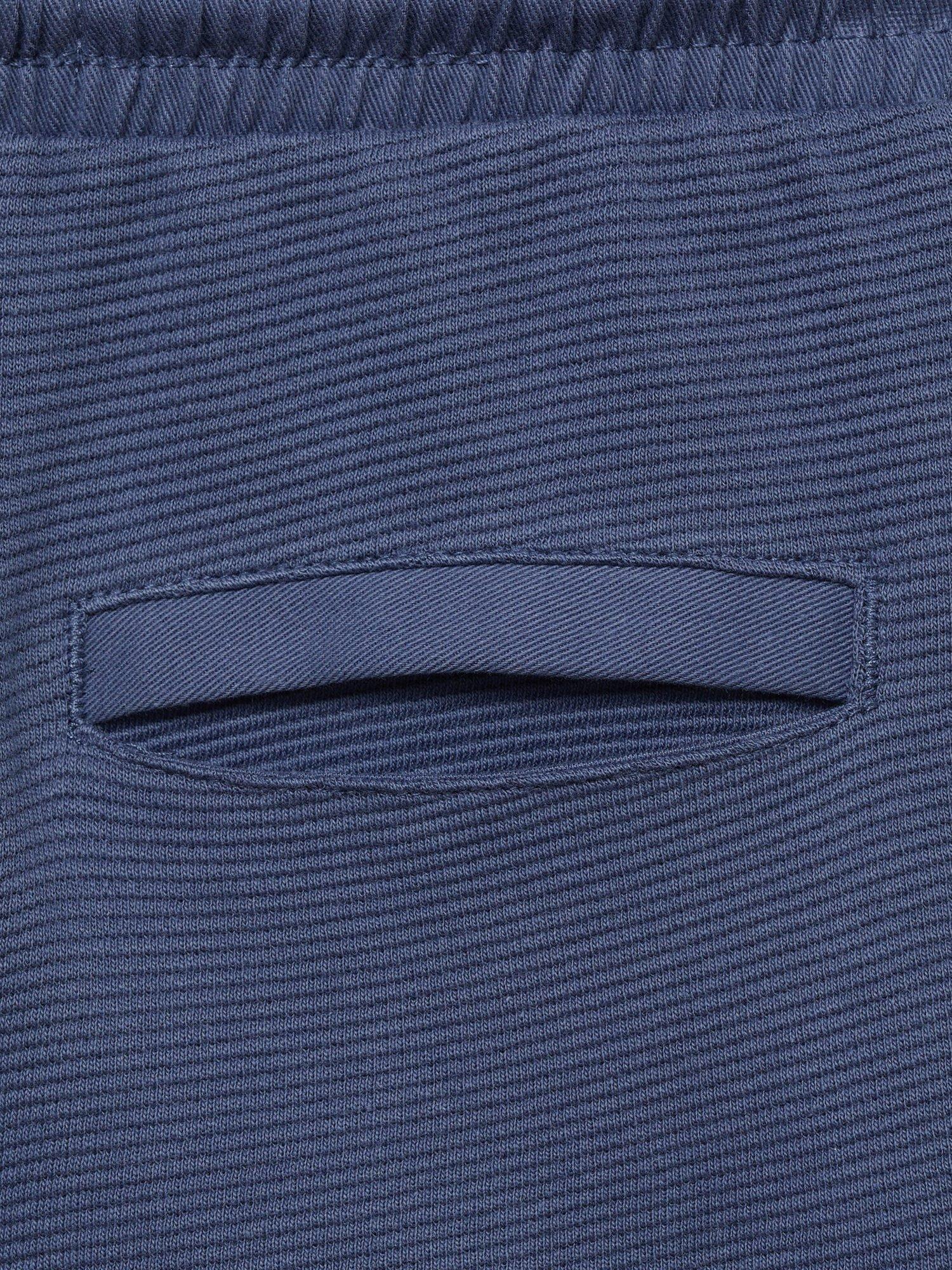 Product image 3 of 4, which shows Mango Kids' Ottosho Cotton Shorts, Navy, 5-6 years