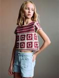 Mango Kids' Jenna Cotton Shorts