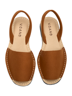 V.GAN Vegan Rambu Menorcan Sandals - view 2, Tan