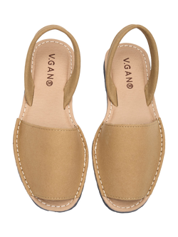 V.GAN Vegan Rambu Menorcan Sandals - view 2, Taupe