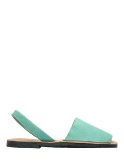 V.GAN Vegan Rambu Menorcan Sandals, Turquoise