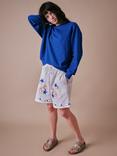 Cape Cove Moon Sun Star Sweatshirt, Cobalt