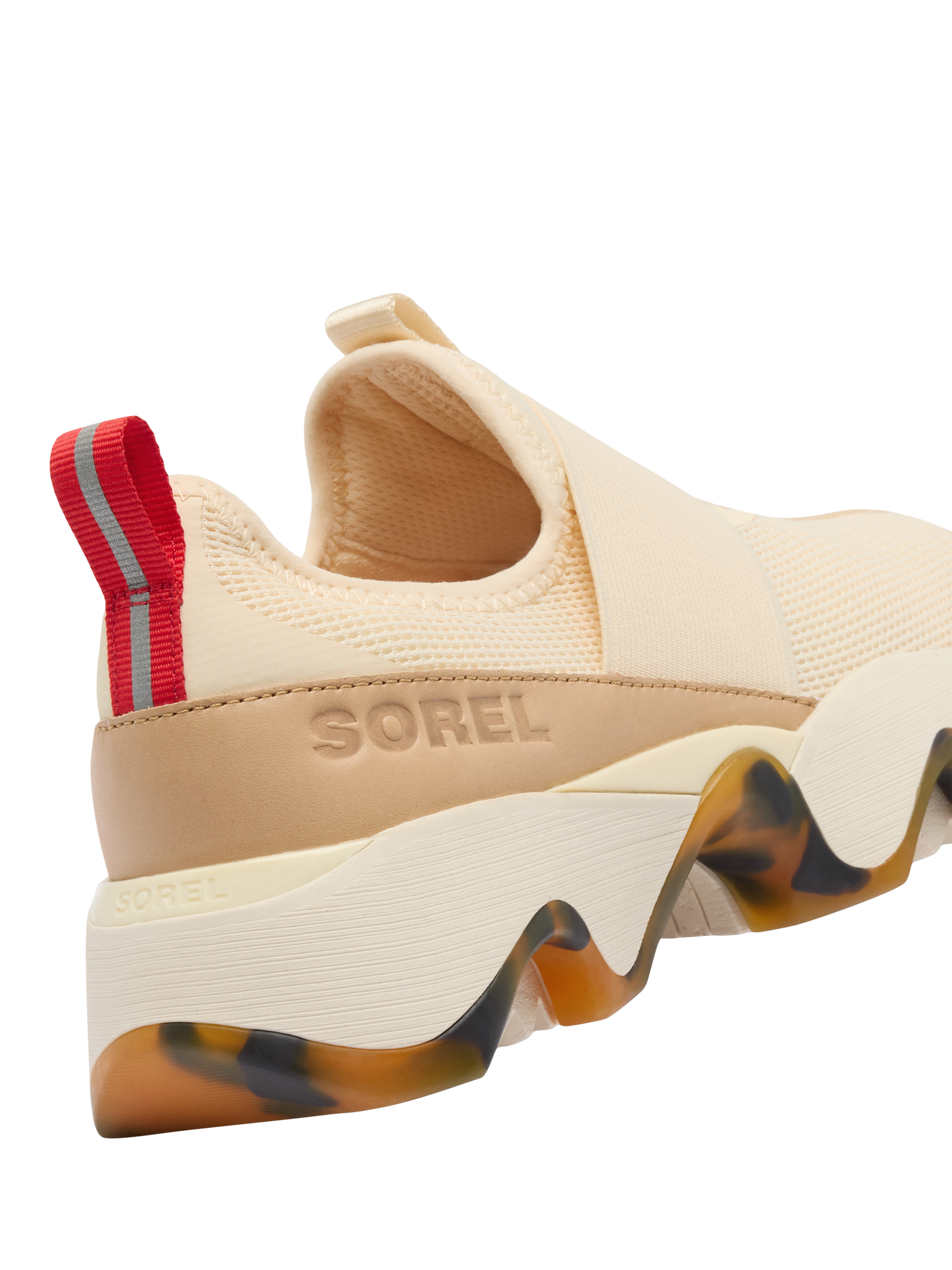 Product image 3 of 8, which shows SOREL Kinetic Impact II Slip On Trainers, Cream/Multi, 4