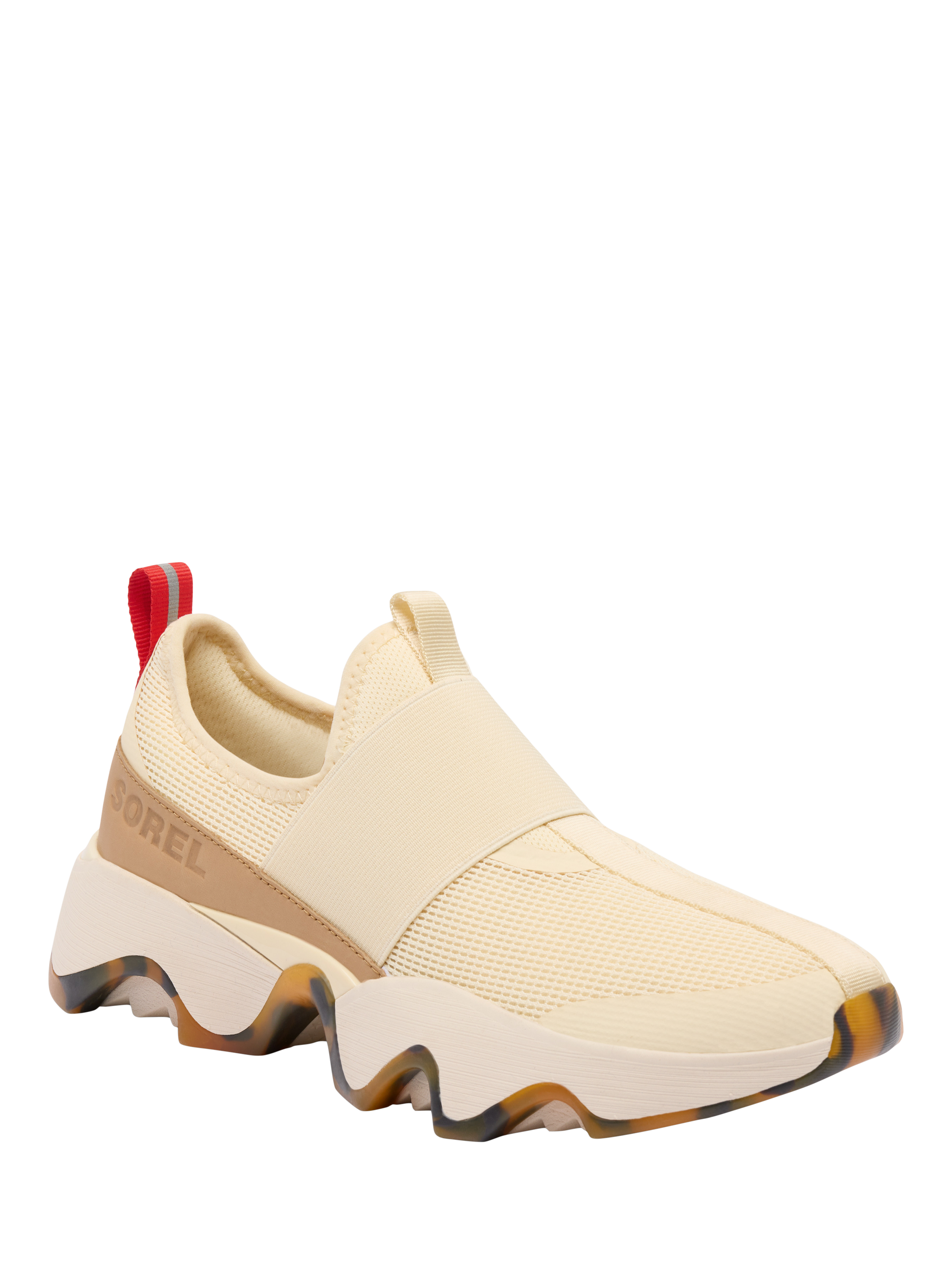 Product image 5 of 8, which shows SOREL Kinetic Impact II Slip On Trainers, Cream/Multi, 4