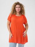 KAFFE Curve Ami Tunic Top, Grenadine