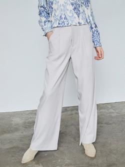 Sisters Point Great Wide Leg Trousers, Natural Cream, Natural Cream