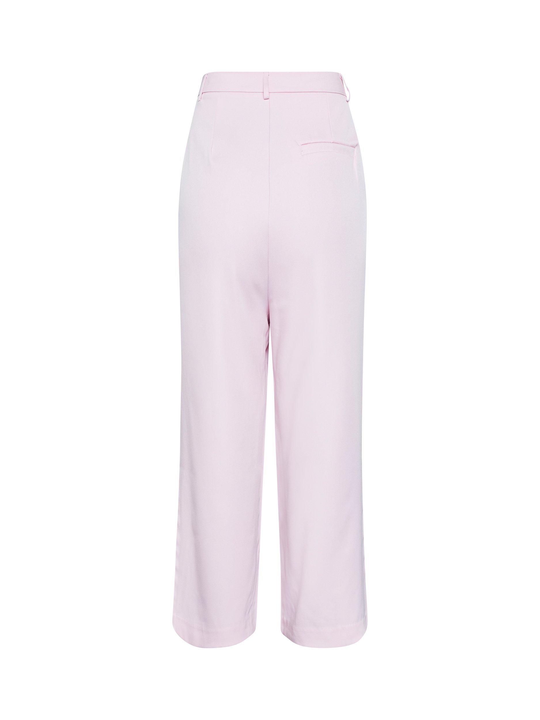 Product image 4 of 4, which shows Sisters Point Great Wide Leg Trousers, Pink, XL