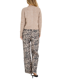 A-VIEW Audrey Wool Blend Cardigan - view 2, Light Brown