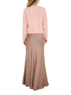 A-VIEW Audrey Wool Blend Cardigan - view 2, Peach