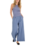 A-VIEW Rib Knit Tank Top, Dusty Blue