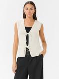 KAFFE KAgerdi Cotton Blend Cardigan, Turtledove Melange
