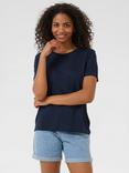 KAFFE Maria Linen Blend T-Shirt