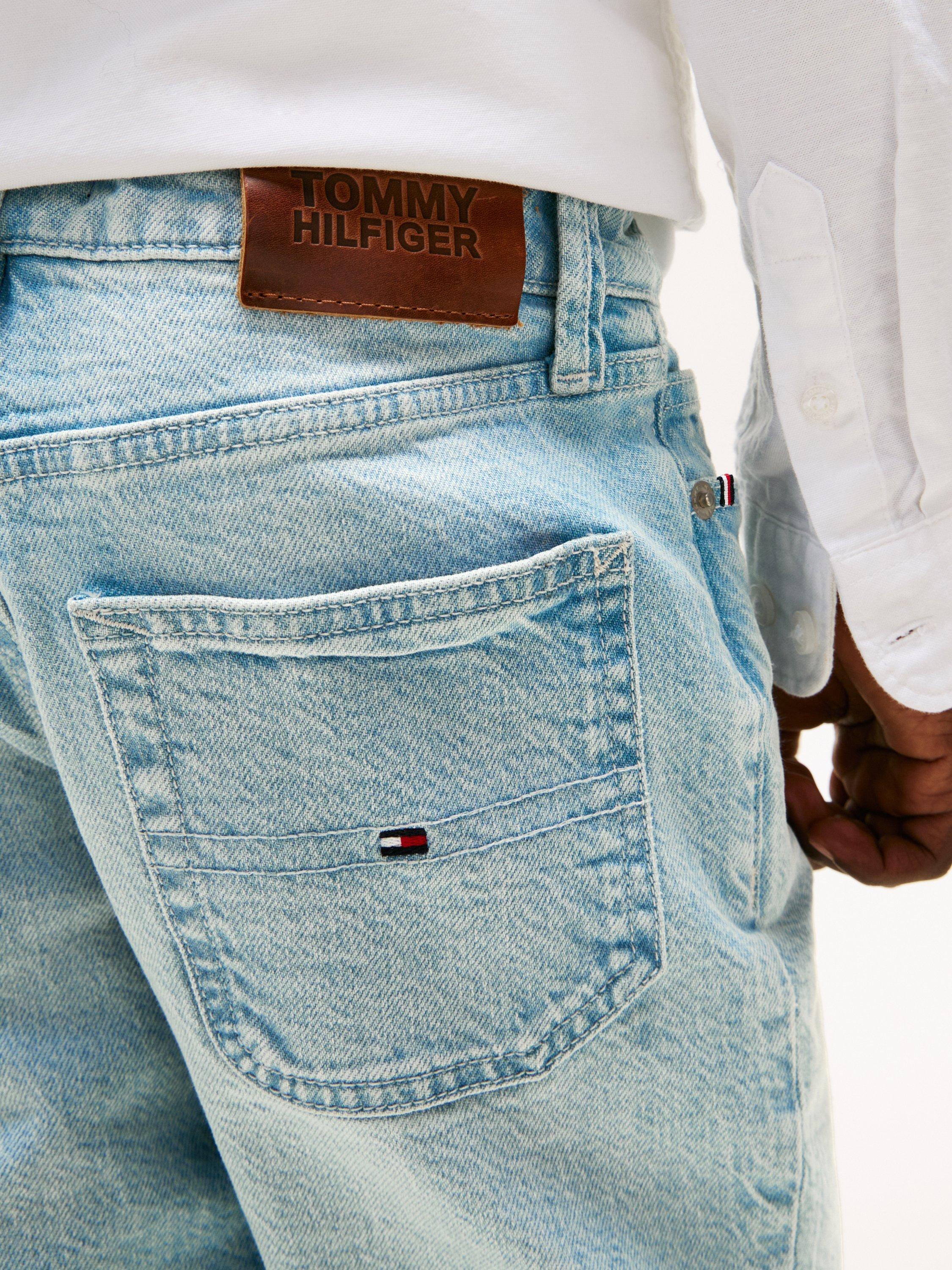 Product image 4 of 5, which shows Tommy Hilfiger Kids' Cotton Blend Straight Jeans, Bleachwashed, 3 years