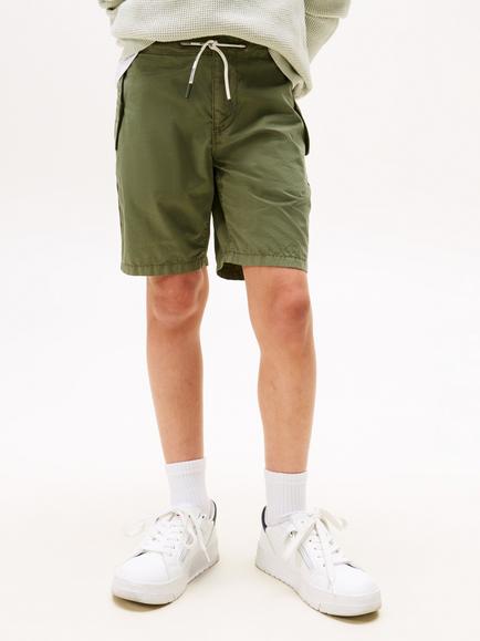 Tommy Hilfiger Cotton Shorts, Battle Green