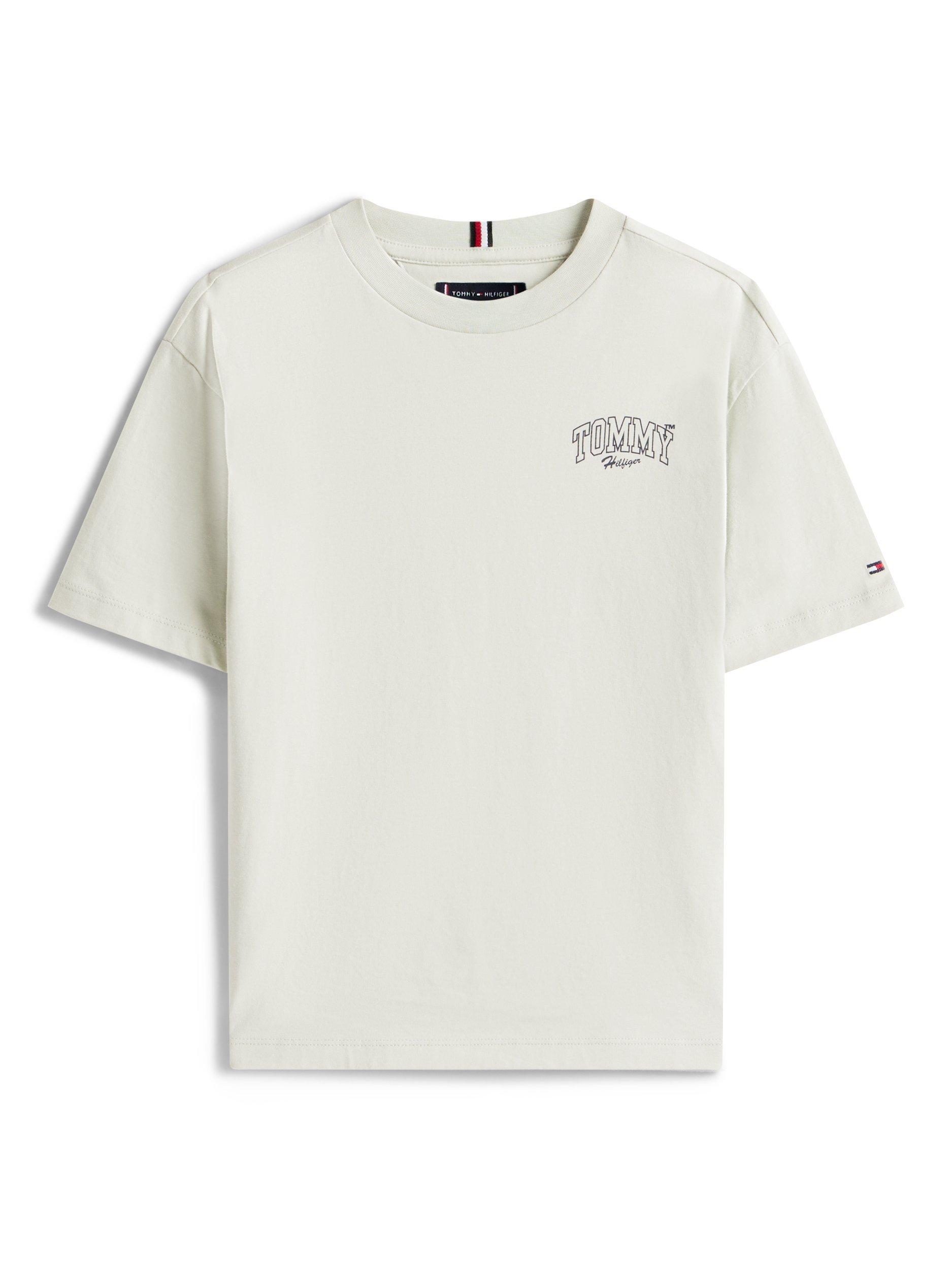 Product image 5 of 5, which shows Tommy Hilfiger Archive Varsity Graphic T-Shirt, Misty Sage, 3 yrs