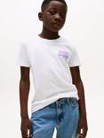 Tommy Hilfiger Kids' Cotton Graphic Logo T-Shirt