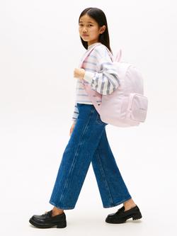 Tommy Hilfiger Logo Backpack - view 2, Light Pink