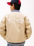 Tommy Hilfiger Kids' Reversible Bomber Jacket, Neutrals