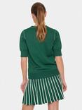 Saint Tropez MilanaSZ Short Sleeve Mixed Blend Pullover Jumper