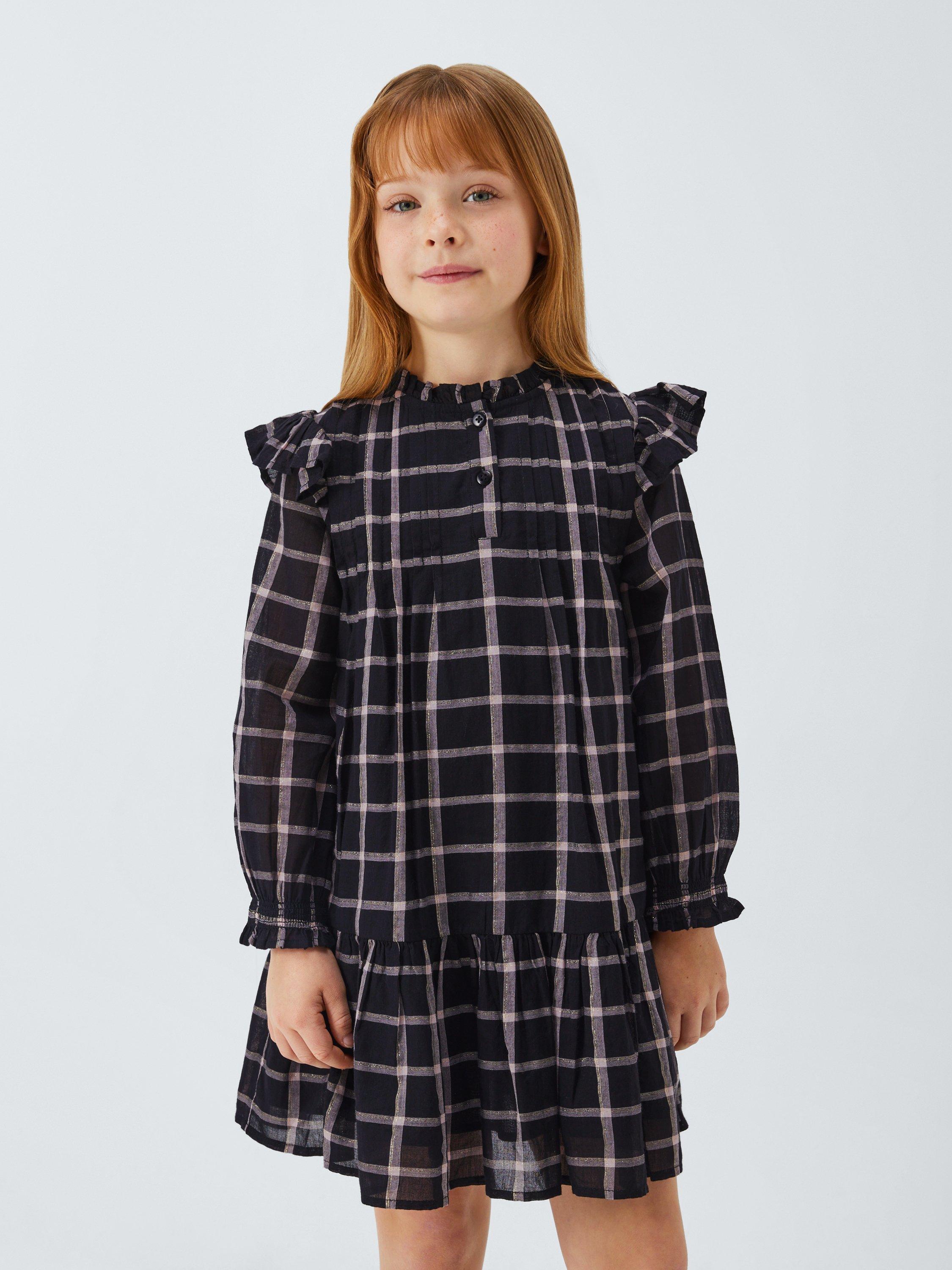 ワンピース Uhr Checkered Tiered Dress 5-6y 010005769?fmt=auto&$background
