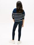Tommy Hilfiger Kids' Cotton Blend Leggings, Dark Night Navy