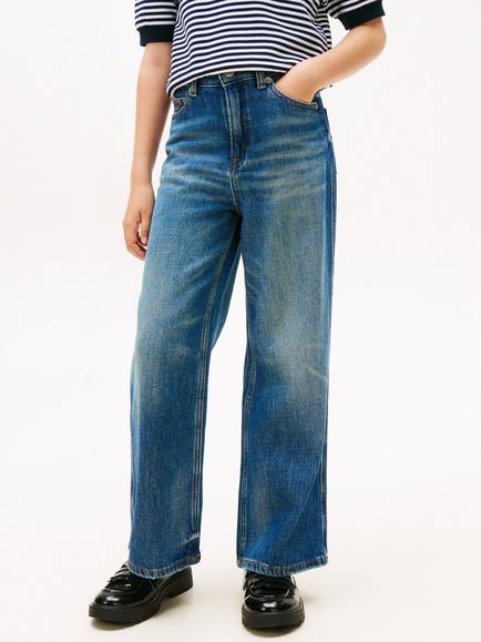 Tommy Hilfiger Kids' Bootcut Jeans, Island Blue, Island Blue