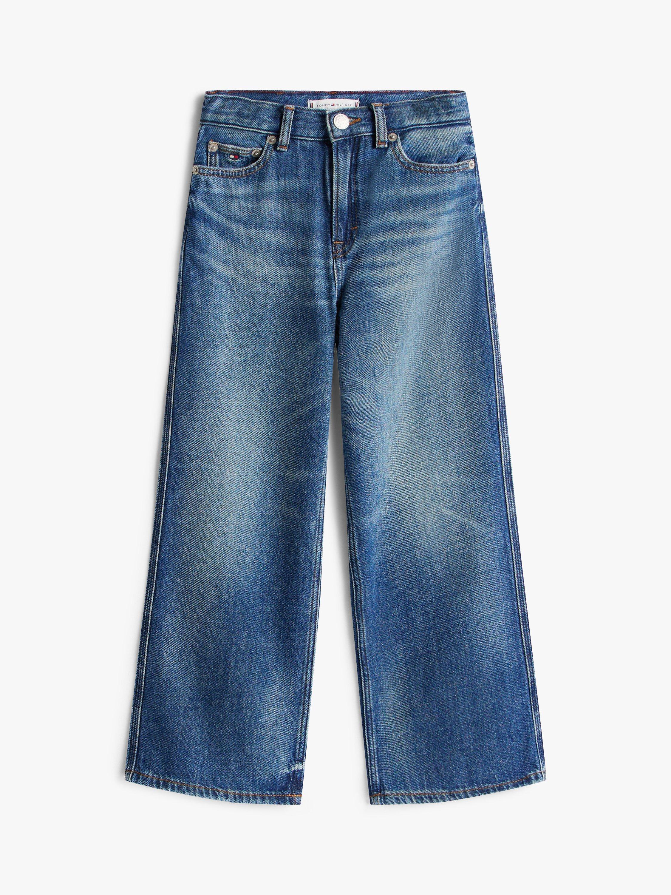 Product image 5 of 5, which shows Tommy Hilfiger Kids' Bootcut Jeans, Island Blue, 4 years