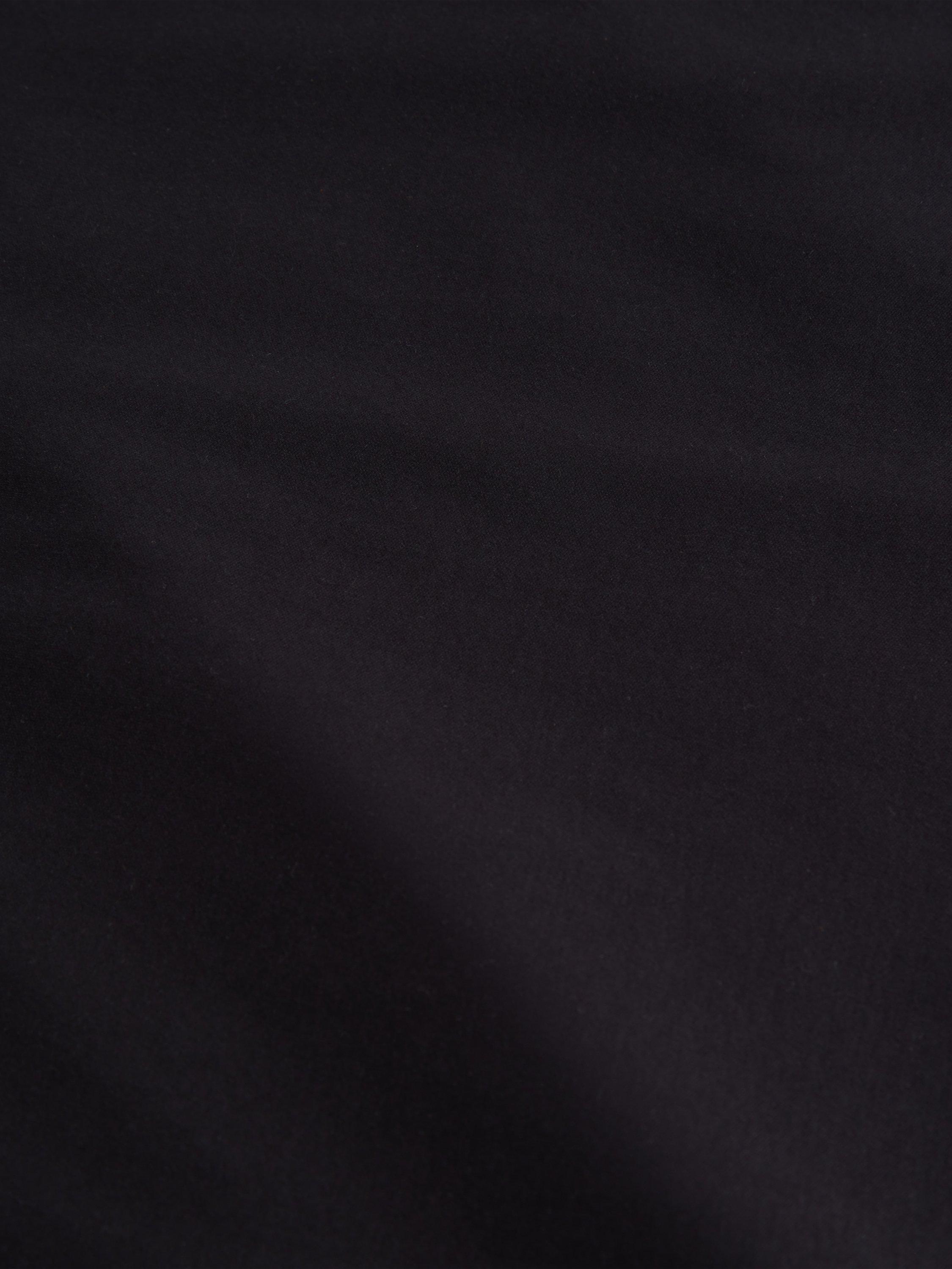Product image 7 of 7, which shows Ted Baker Connall Cotton Short Sleeve Polo Shirt, Black, S