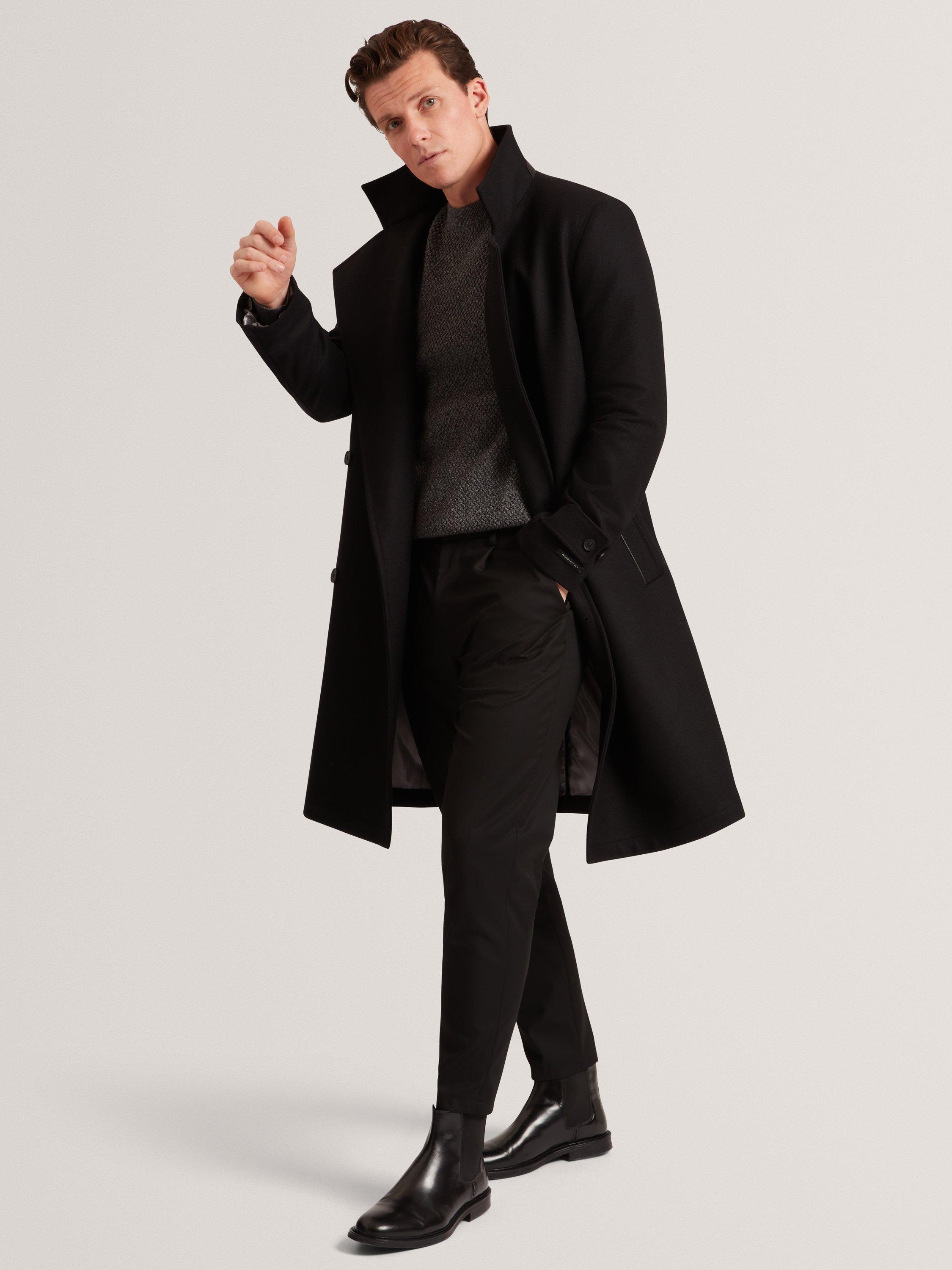 Product image 5 of 7, which shows Ted Baker Monya Cotton Blend Crew Neck Jumper, Mid Grey, S