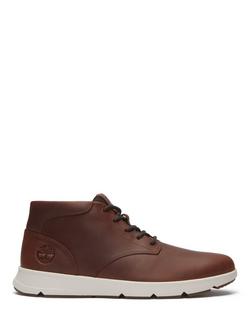 Timberland Parker Street Lace Up Leather Shoes, Rust