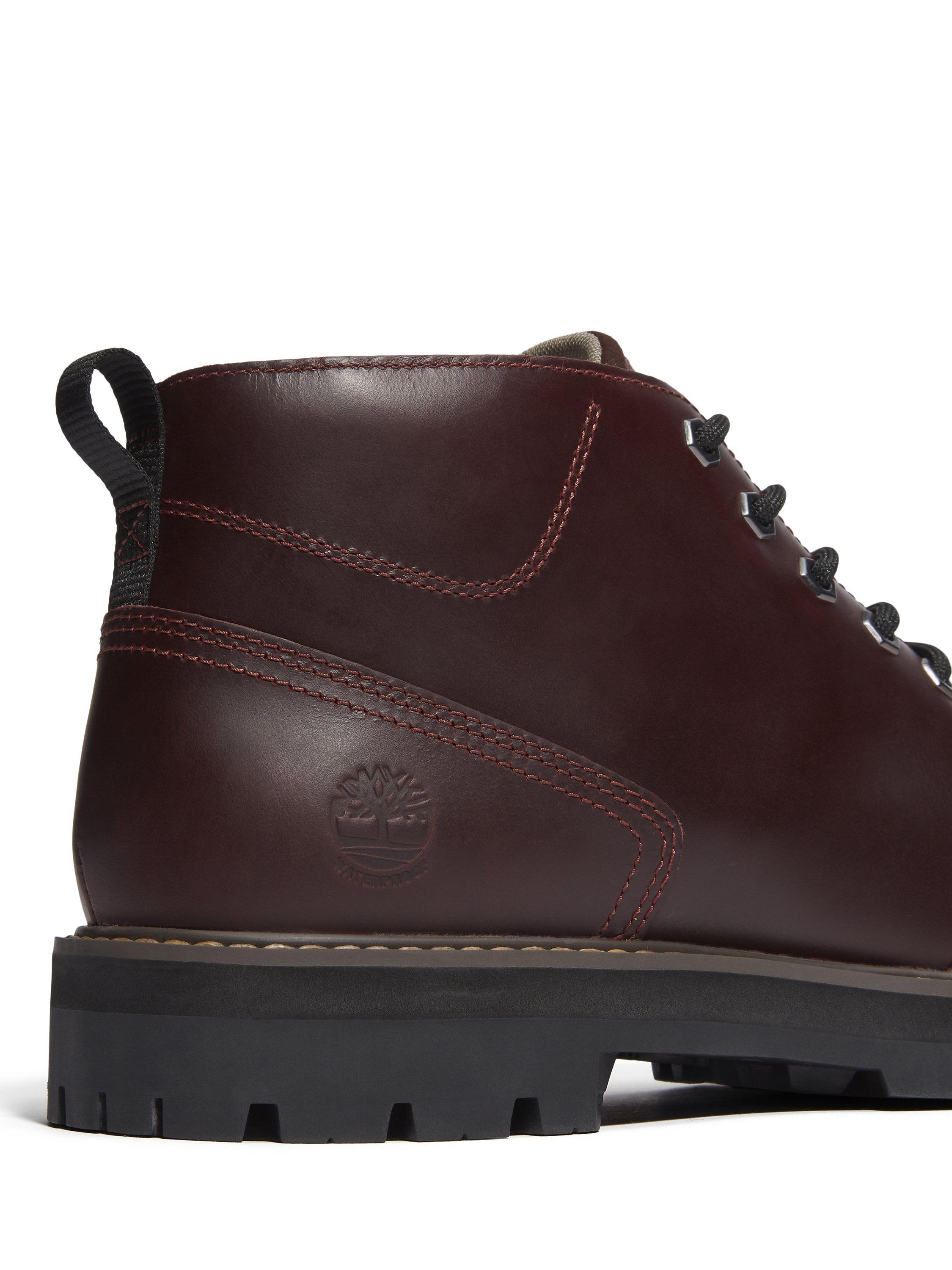 Product image 2 of 7, which shows Timberland Britton Road Leather Chukka Boots, Wine, 12.5