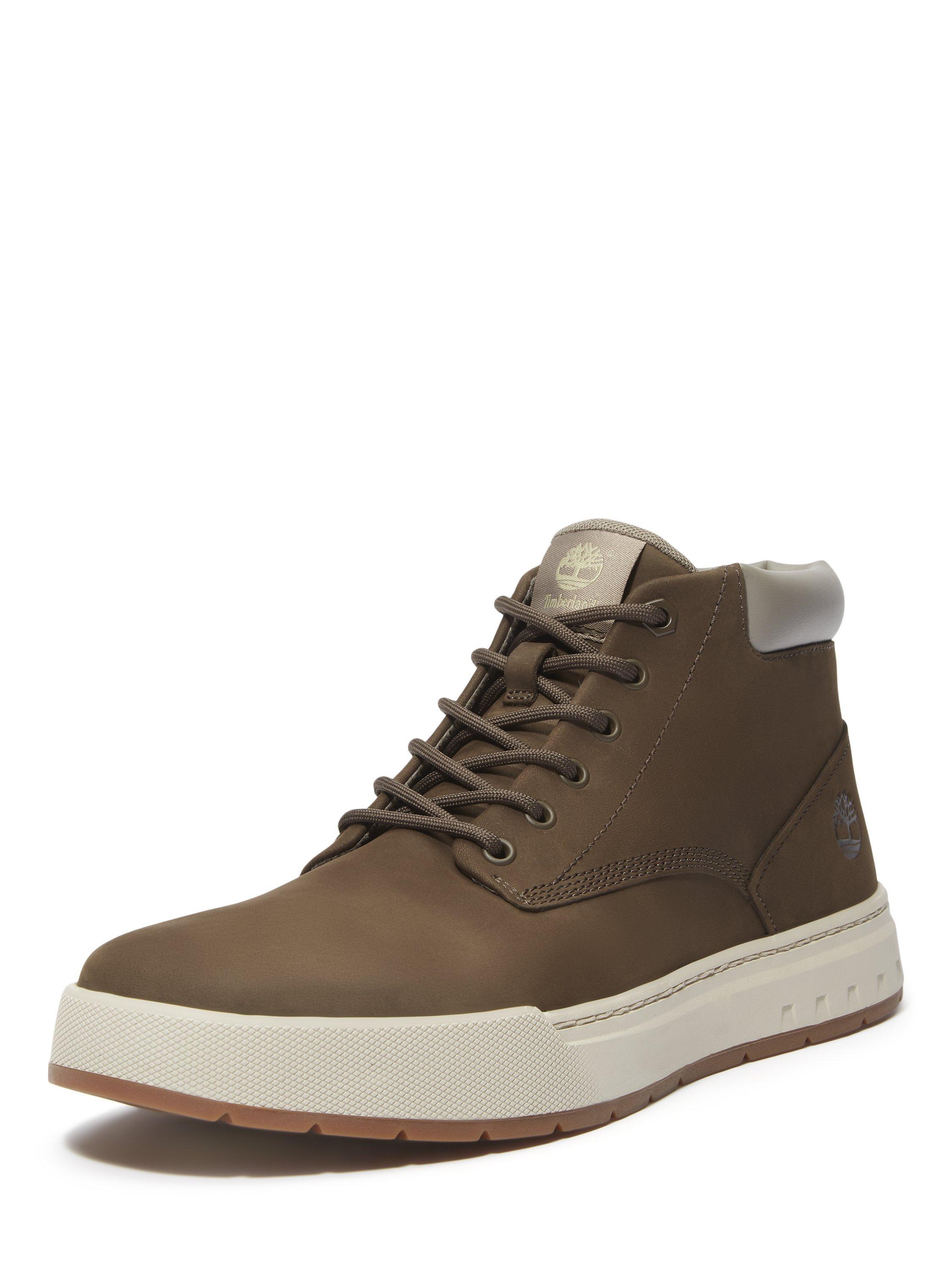 Product image 4 of 7, which shows Timberland Maple Chukka Boots, Brown Nubuck, 10