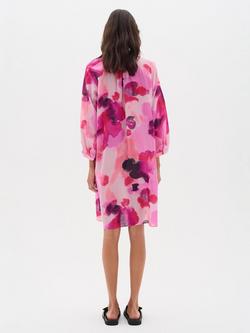 InWear Freyah Watercolour Tunic Dress, Pink/Multi - view 2, Pink/Multi