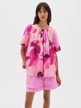 InWear Freyah Watercolour Top, Pink/Multi