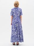 InWear Faye Abstract Midi Skirt, Blue/Multi