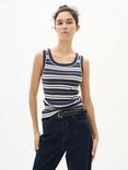 InWear DagnaIW Striped Round Neck Cotton Tank Top